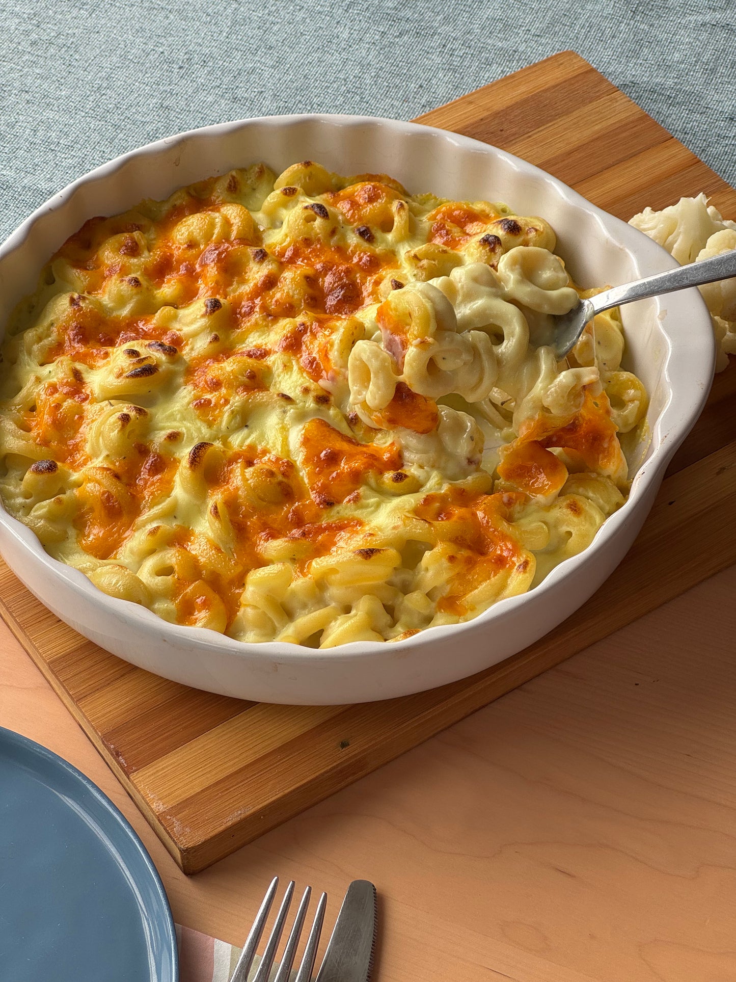 Healthy Mac & Cheese and Roasted Veggies