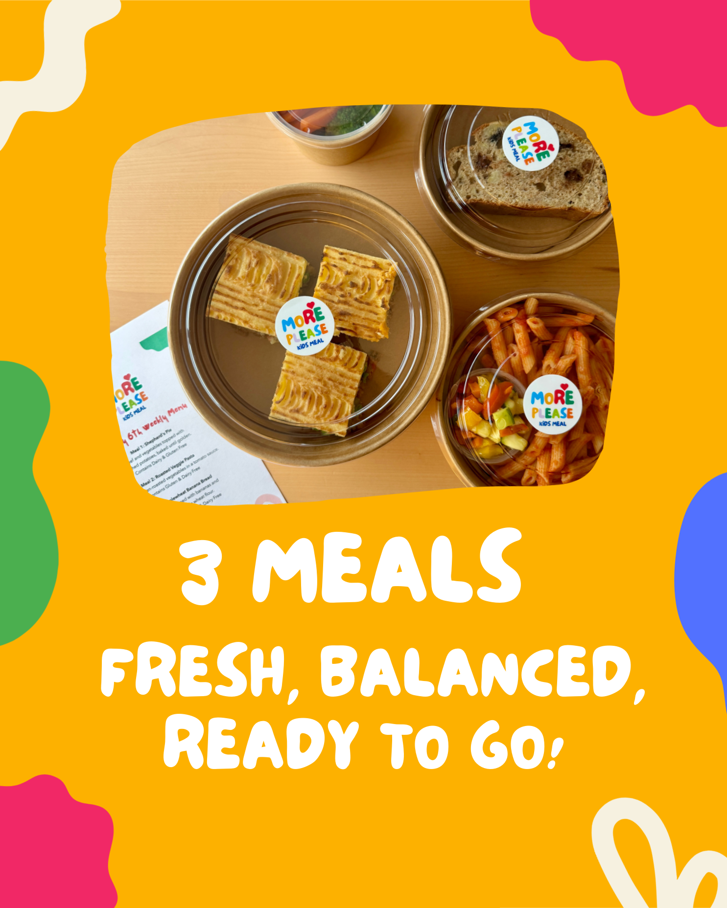 Build Your Own More Please Meals! Mix, match, and make it yours. – More ...