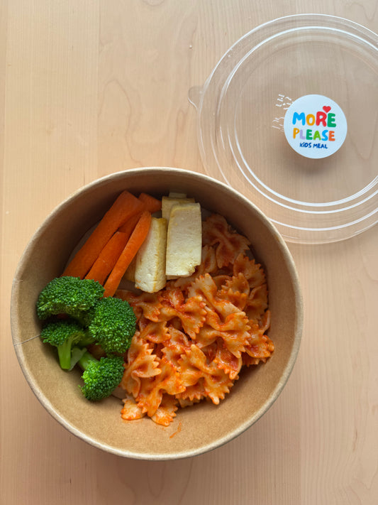Tomato Sauce Pasta with Tofu (Vegan)